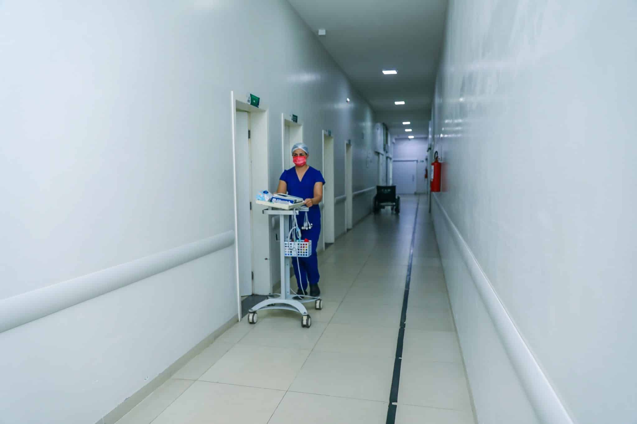94 pacientes foram transferidos para leitos da rede privada, eliminando lotação no pronto socorro do HGR